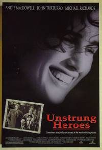 F115 UNSTRUNG HEROES DS 5 one-sheet movie posters '95 Andie MacDowell