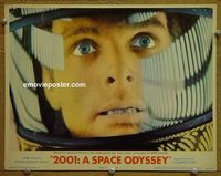 K504 2001 A SPACE ODYSSEY lobby card #3 '68 great Dullea closeup