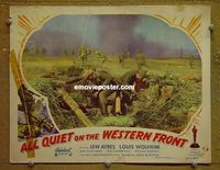 K542 ALL QUIET ON THE WESTERN FRONT lobby card #7 R50 Milestone