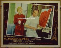 K552 AMERICAN IN PARIS lobby card #6 '51 Gene Kelly musical!