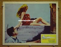 K553 AND GOD CREATED WOMAN lobby card '57 sexy Brigitte Bardot!