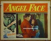 K557 ANGEL FACE lobby card #5 '53 Robert Mitchum