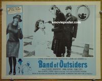 K584 BAND OF OUTSIDERS lobby card '64 Jean-Luc Godard