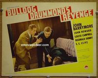 K658 BULLDOG DRUMMOND'S REVENGE lobby card '37 John Barrymore