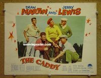 K665 CADDY lobby card #2 '53 Martin & Lewis golfing!