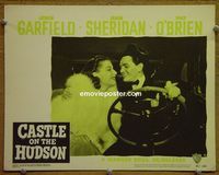 K683 CASTLE ON THE HUDSON lobby card #6 R49 Garfield, Sheridan