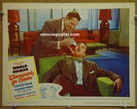K691 CHAMPAGNE FOR CAESAR lobby card #7 '50 Vincent Price