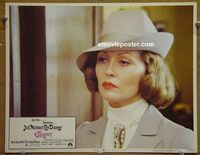 K707 CHINATOWN lobby card #7 '74 Faye Dunaway close up!