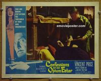 K729 CONFESSIONS OF AN OPIUM EATER lobby card #7 '62 Price