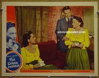 K770 DARK MIRROR lobby card #4 '46 Siodmak noir, deHavilland!