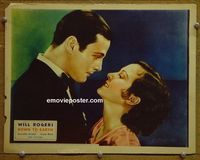 K812 DOWN TO EARTH lobby card '32 portrait of lovers!
