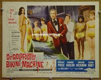 K814 DR GOLDFOOT & THE BIKINI MACHINE lobby card #8 '65 Price