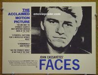 K844 FACES lobby card '68 John Cassavetes, cult favorite!