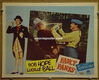 K852 FANCY PANTS lobby card #3 '50 Bob Hope sprays seltzer!