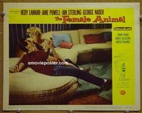 K859 FEMALE ANIMAL lobby card #2 '58 Jane Powell, Nader