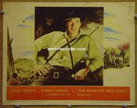 K874 FOR WHOM THE BELL TOLLS #2 lobby card '43 Gary Cooper