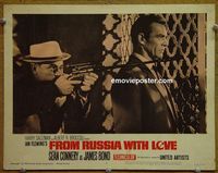 K892 FROM RUSSIA WITH LOVE lobby card #6 '64 Connery close up!