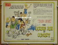 K168 GOLDEN AGE OF COMEDY title lobby card '58 Laurel & Hardy, Turpin
