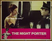 L335 NIGHT PORTER lobby card #4 '74 Bogarde, Rampling