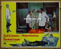 L352 ODD COUPLE lobby card #7 '68 Walter Matthau, Jack Lemmon