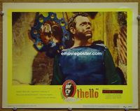 L372 OTHELLO lobby card #6 '55 Orson Welles, Shakespeare