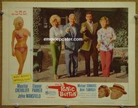 L381 PANIC BUTTON lobby card #4 '64 Jayne Mansfield and cast!