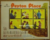 K300 PEYTON PLACE title lobby card '58 Lana Turner
