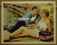 L407 PICKUP #8 lobby card '51 sexy half-dressed Beverly Michaels!