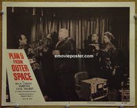 L410 PLAN 9 FROM OUTER SPACE lobby card #6 '58 Ed Wood, Johnson
