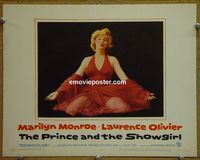L425 PRINCE & THE SHOWGIRL lobby card #8 '57 ultra sexy Monroe!