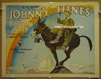 K319 RAINBOW RILEY title lobby card '26 Johnny Hines