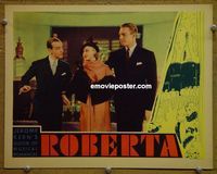 L468 ROBERTA lobby card '35 Astaire & Rogers, Randolph Scott