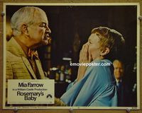 L473 ROSEMARY'S BABY lobby card #2 '68 Polanski, Mia Farrow