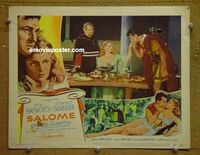 L491 SALOME lobby card #6 '53 sexy Rita Hayworth!