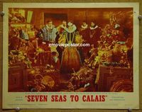 L531 SEVEN SEAS TO CALAIS lobby card #8 '62 Irene Worth, Rod Taylor