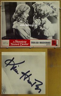 K493 STREETCAR NAMED DESIRE personally signed (autographed) lobby card #1 R65 Kim Hunter
