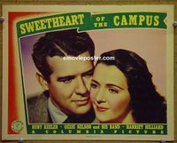 L653 SWEETHEART OF THE CAMPUS #2 lobby card '41 Ruby Keeler