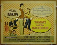 K387 TAMMY & THE BACHELOR title lobby card '57 Debbie Reynolds