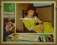 L666 TEENAGE MONSTER lobby card #3 '57 sexy Anne Gwynne!