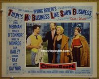 L681 THERE'S NO BUSINESS LIKE SHOW BUSINESS lobby card #3 '54