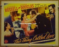 L692 THIS THING CALLED LOVE lobby card '41 Rosalind Russell