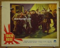 L722 TOKYO ROSE lobby card #7 '46 GIs & Japanese fighting!