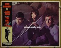 L845 YOU ONLY LIVE TWICE lobby card #8 '67 Sean Connery IS Bond
