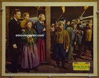 L853 YOUNG MR LINCOLN #2 lobby card '39 Fonda in group shot!