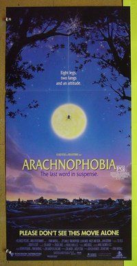 p059 ARACHNOPHOBIA Australian daybill movie poster '90 Jeff Daniels