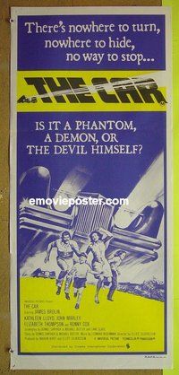 p138 CAR Australian daybill movie poster '77 James Brolin