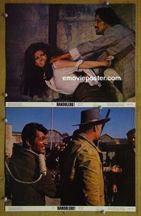 n233 BANDOLERO 2 11x14 deluxe color stills '68 Raquel Welch, Dean Martin