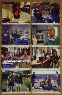 m482 NINE MONTHS 8 11x14 deluxe color stills '95 Hugh Grant, Julianne Moore