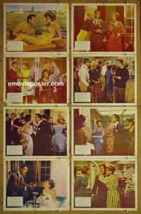 m213 DON'T BOTHER TO KNOCK 8 English lobby cards '65 Elke Sommer