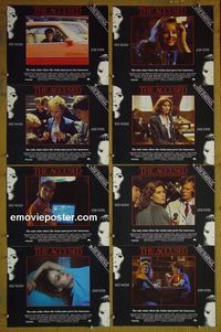 m051 ACCUSED complete set of 8 lobby cards '88 Jodie Foster, McGillis